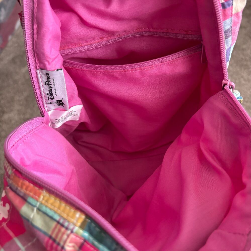 Authentic Disney Parks Pink Patchwork Mickey Back… - image 7